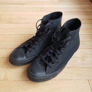 Chuck Taylor All Star High Top Size 9.5 Black Monochrome